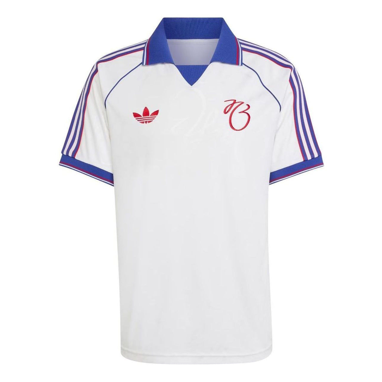 adidas Jude Bellingham Jersey Asia Sizing 'White Blue' IM7917