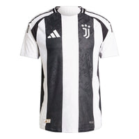 adidas Juventus 24/25 Home Authentic Football Jersey Asia Sizing 'White Black' IT6056