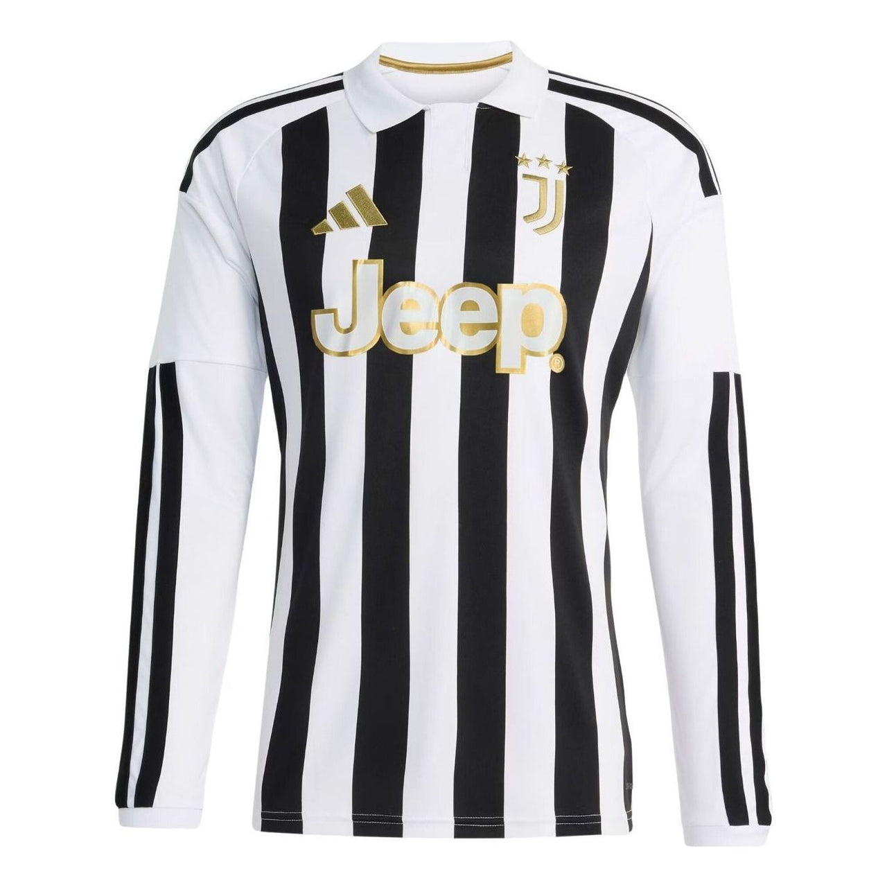 adidas Juventus 26/27 Home Jersey Long Sleeve 'White Black' KC1316