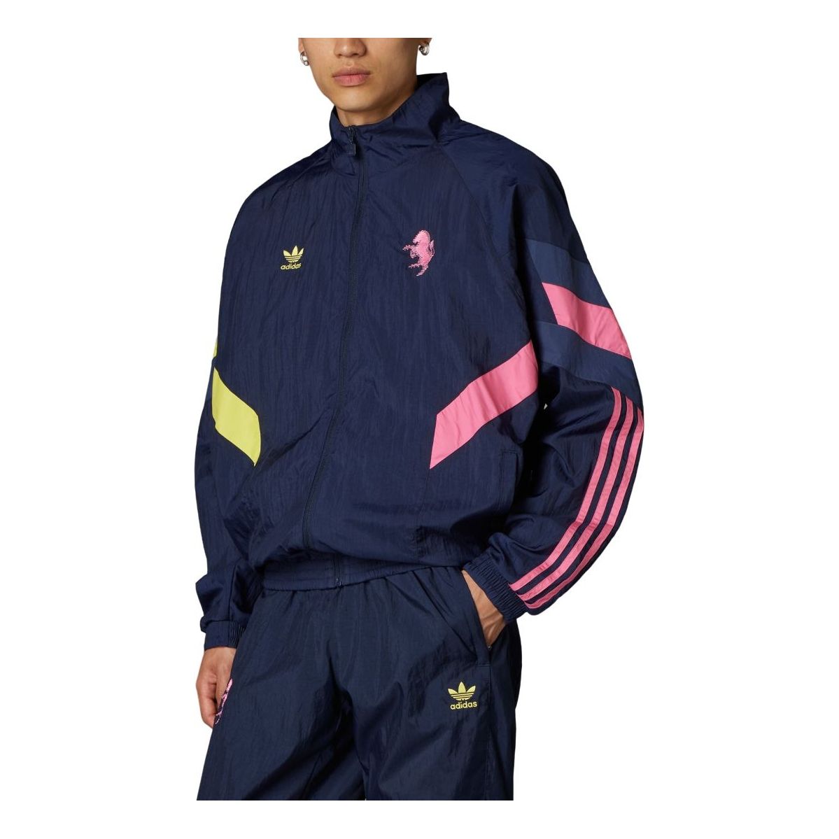 adidas Juventus Originals Track Top Asia Sizing 'Legend Ink' IN5601