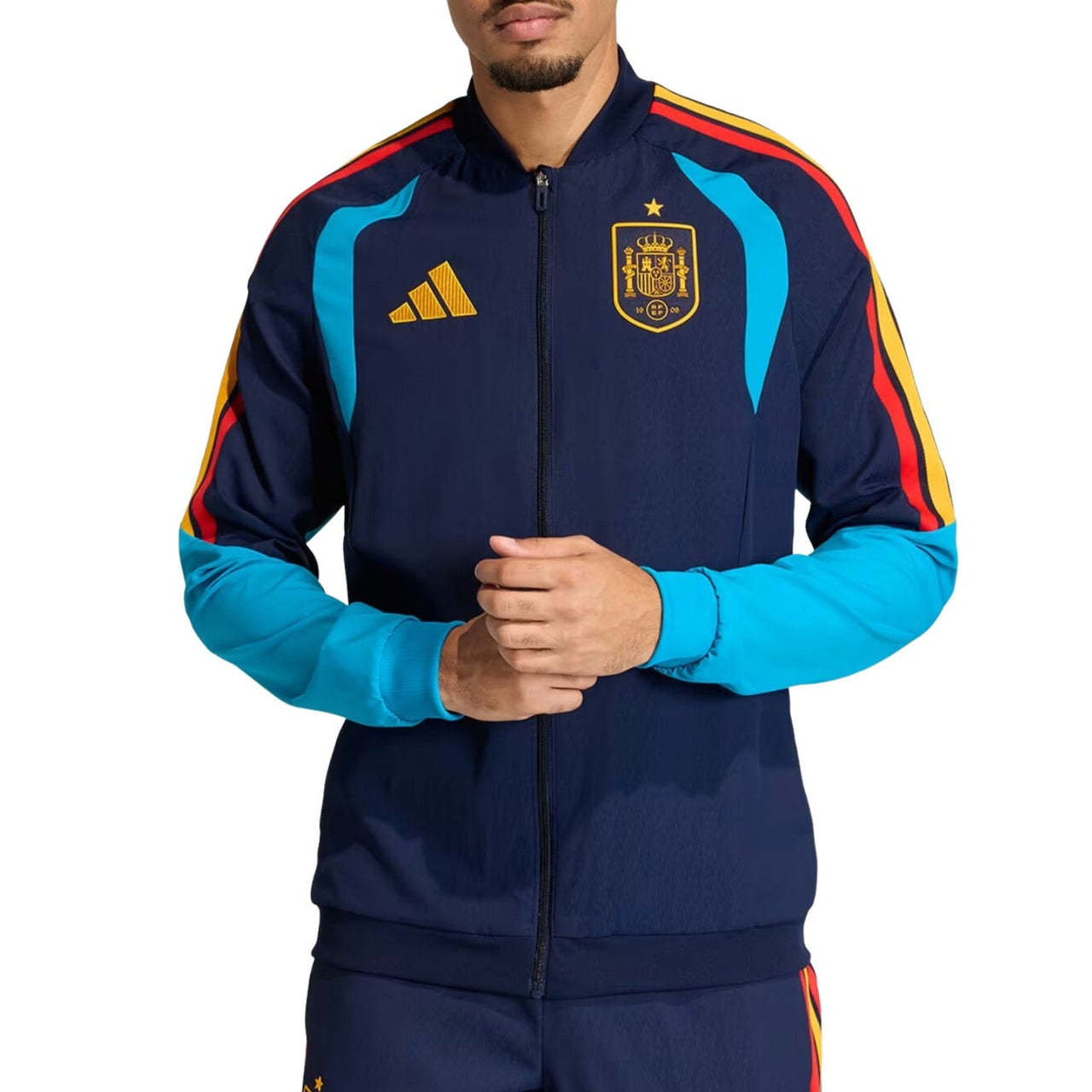adidas Spain 26 Tiro Presentation Jacket 'Night Indigo' KA8174