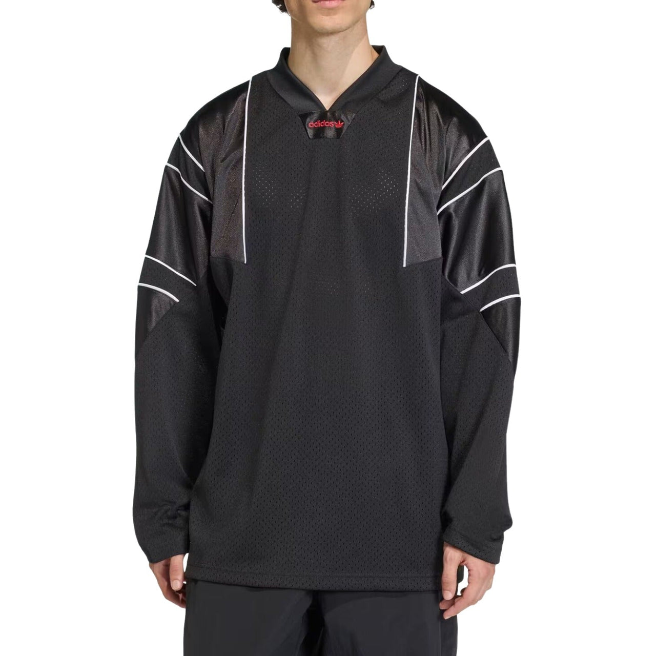 adidas Long-sleeve Jersey 'Black' KD4099