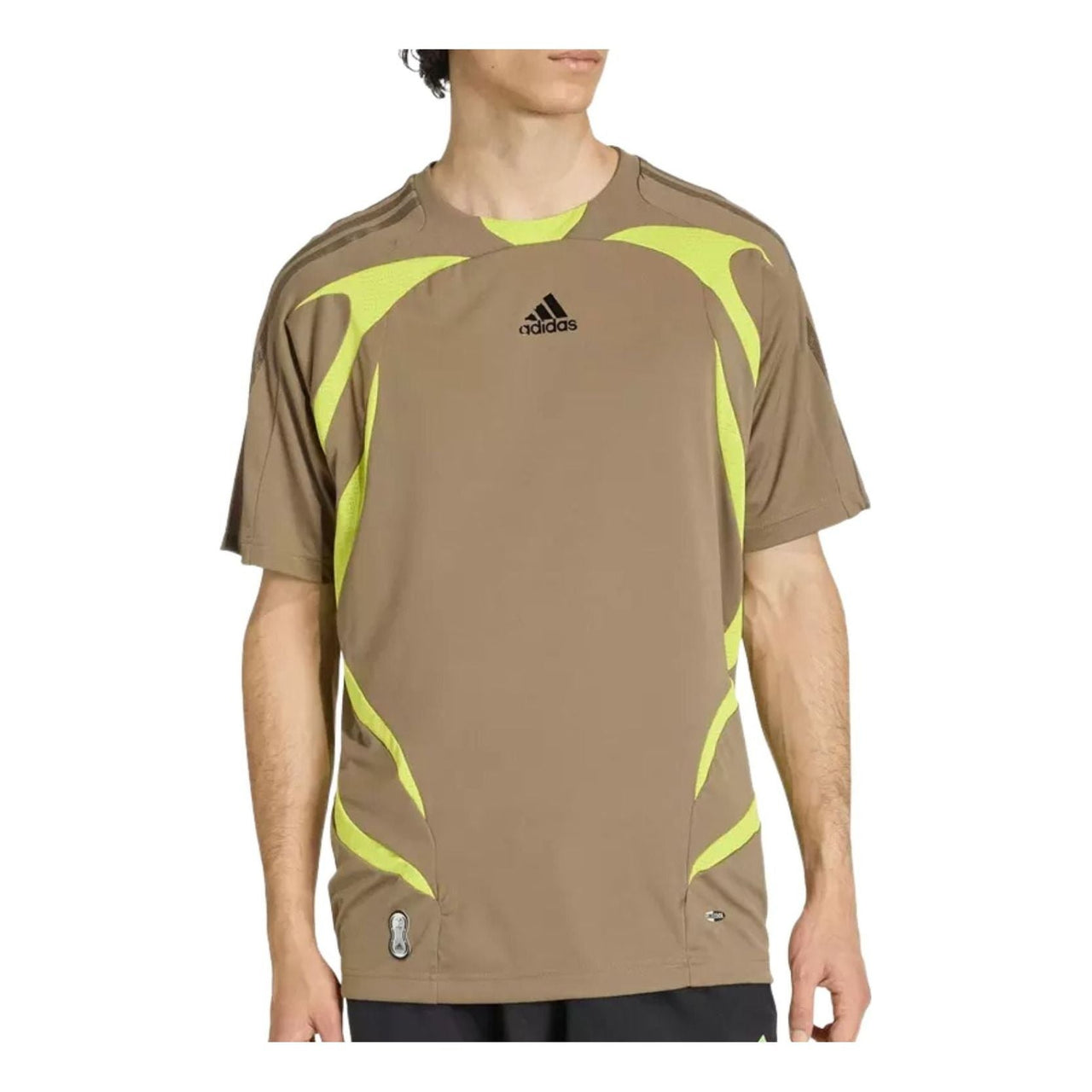 adidas 2006 Teamgeist Soccer Jersey Asia Sizing 'Blanch Brown' KE0696