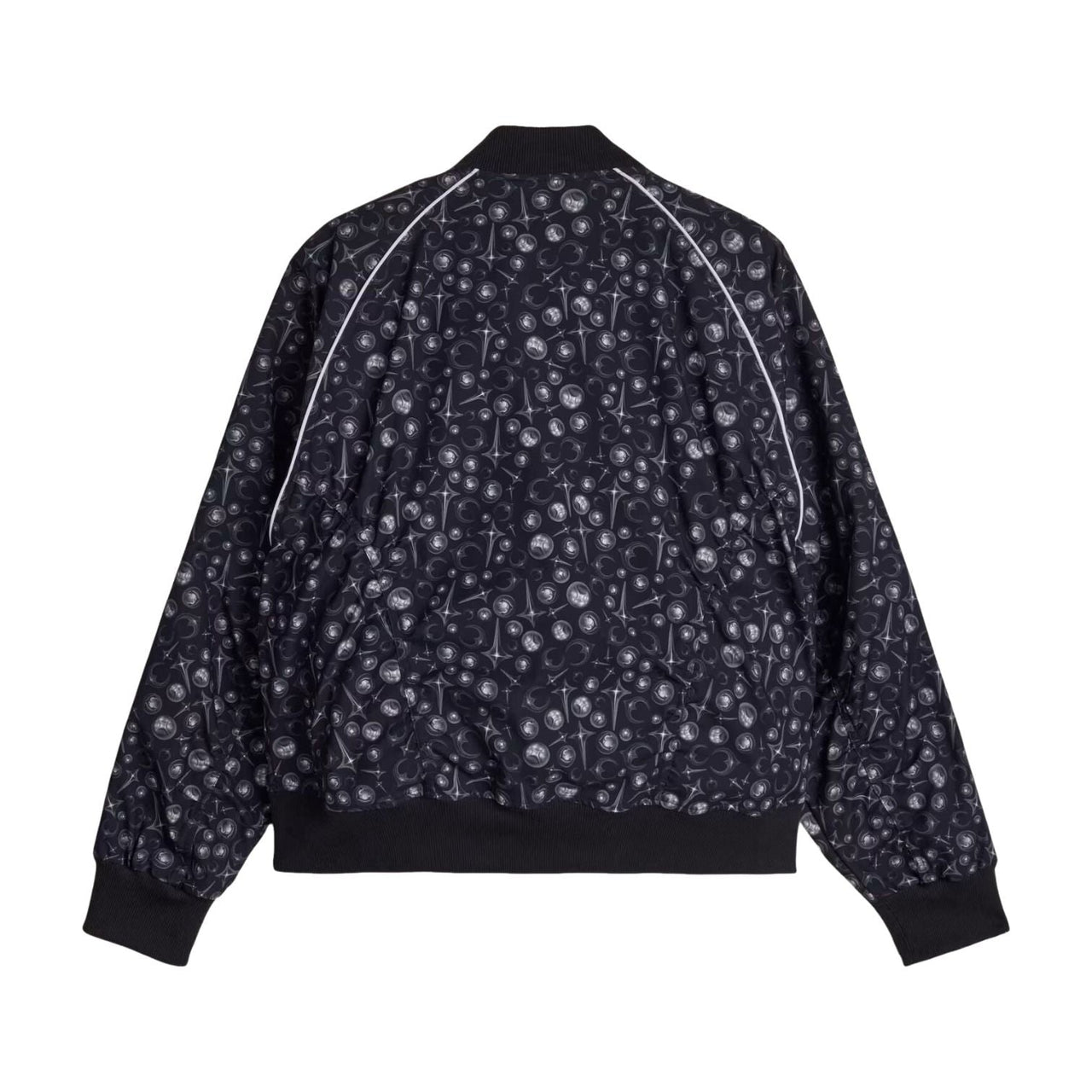 adidas x Thug Club Superstar Jacket Asia Sizing 'Black White' KF6915