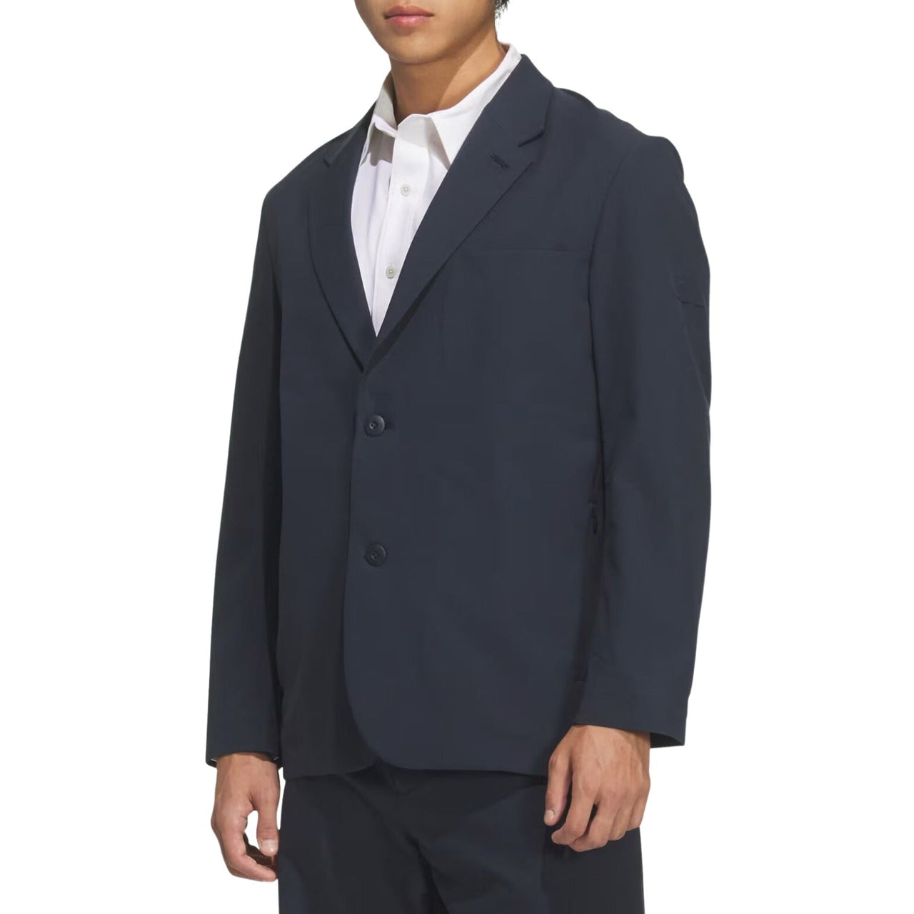 adidas Premium Slim Fit Tailored Jacket 'Aurora Ink Black' KF9129