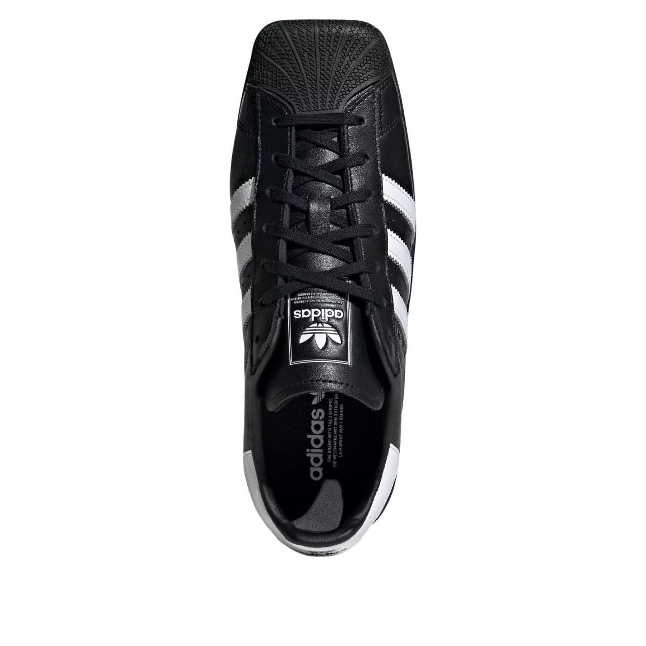(WMNS) adidas Superstar SQ 'Black White' KI0201