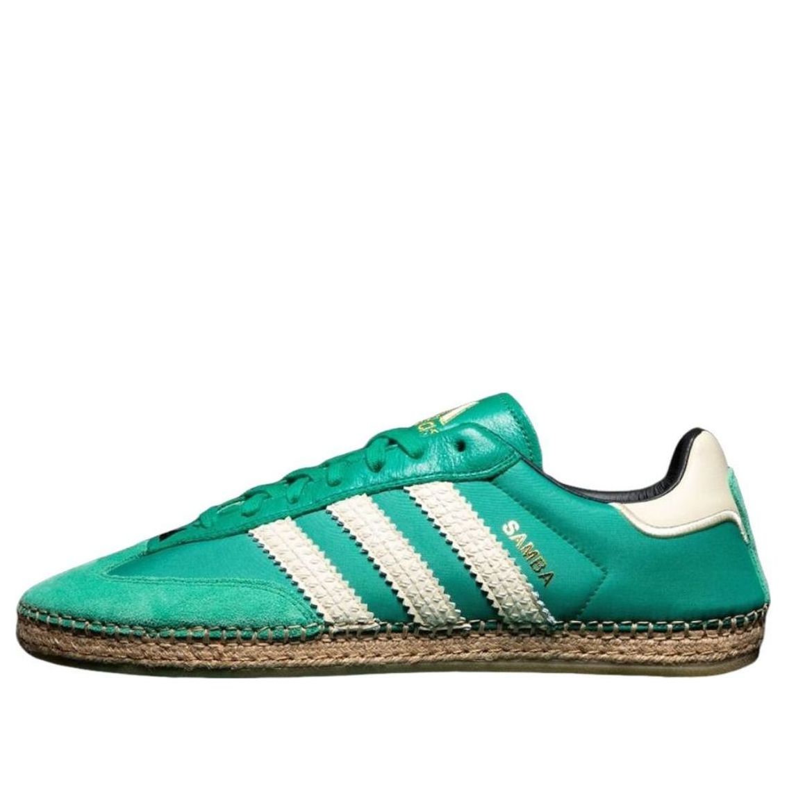 adidas x Clot Samba Espadrille 'Green' KI4326