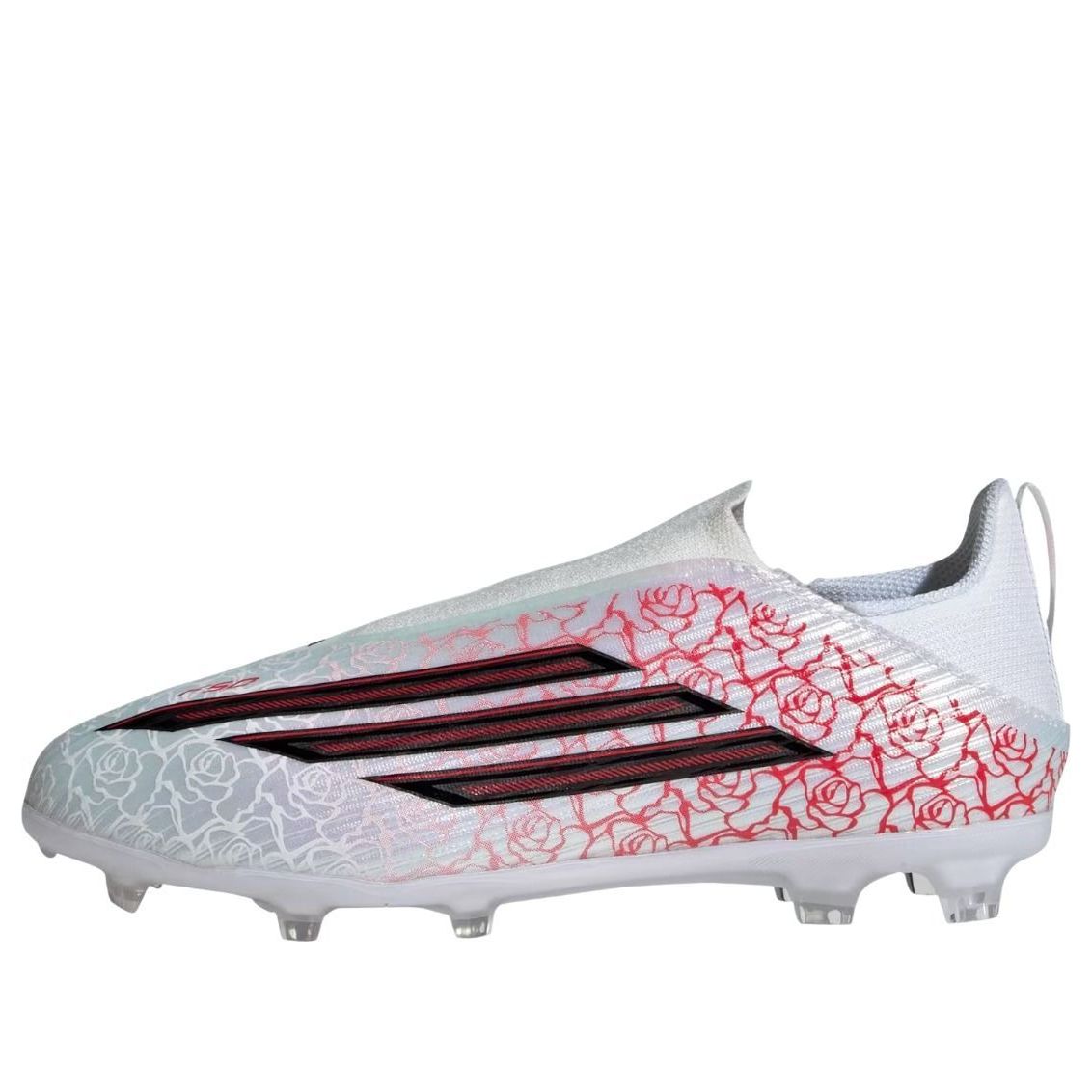 (PS) adidas F50 League Laceless FG 'White Black Lucid Red' KJ3780