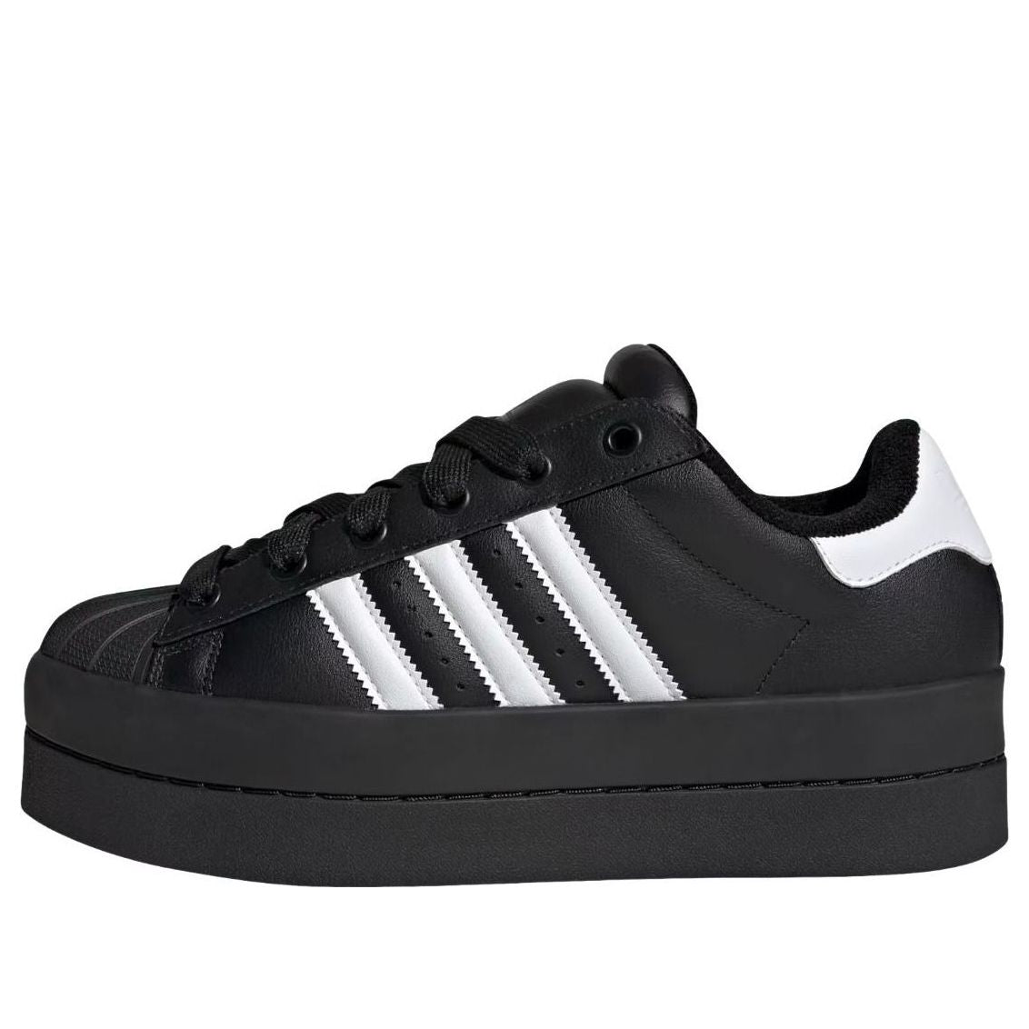 (WMNS) adidas Superstar Stack 'Black White' KK2591