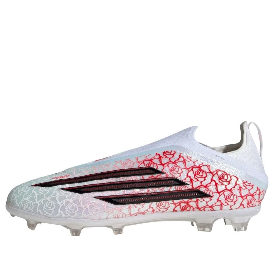 (PS) adidas F50 Elite Laceless FG 'White Black Lucid Red' KK3631