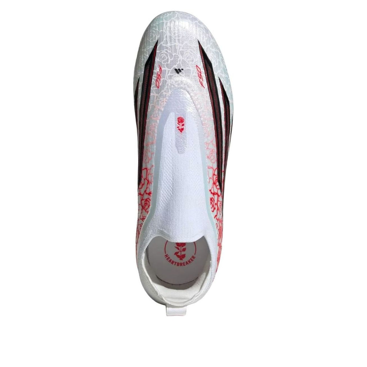 (PS) adidas F50 Elite Laceless FG 'White Black Lucid Red' KK3631