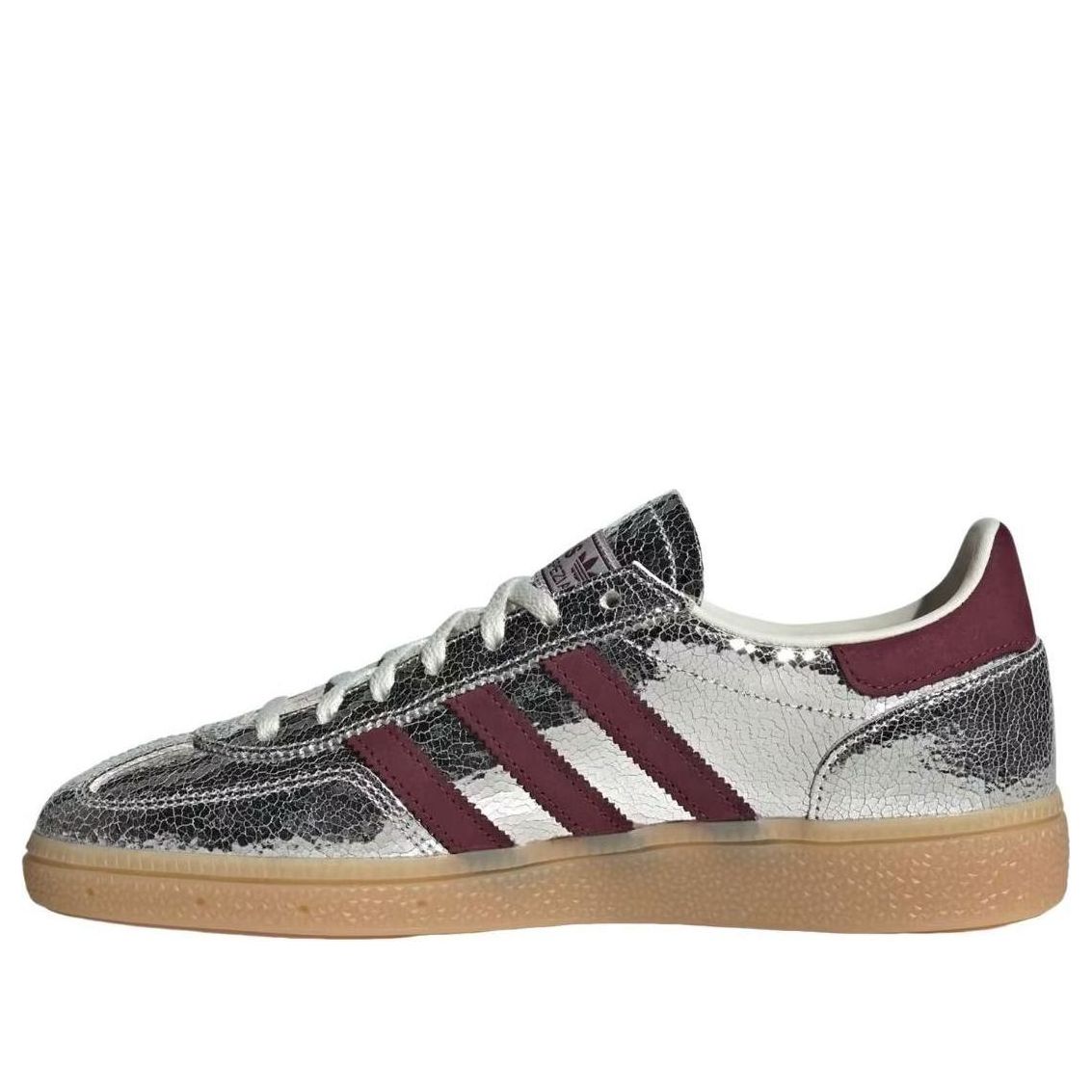 (WMNS) adidas Handball Spezial LT 'Silver Metallic Maroon' KK4447