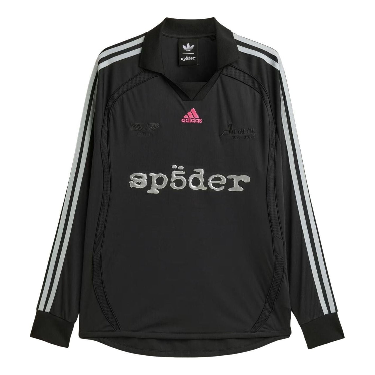 adidas x Sp5der Jersey Asia Sizing 'Black' KQ5853