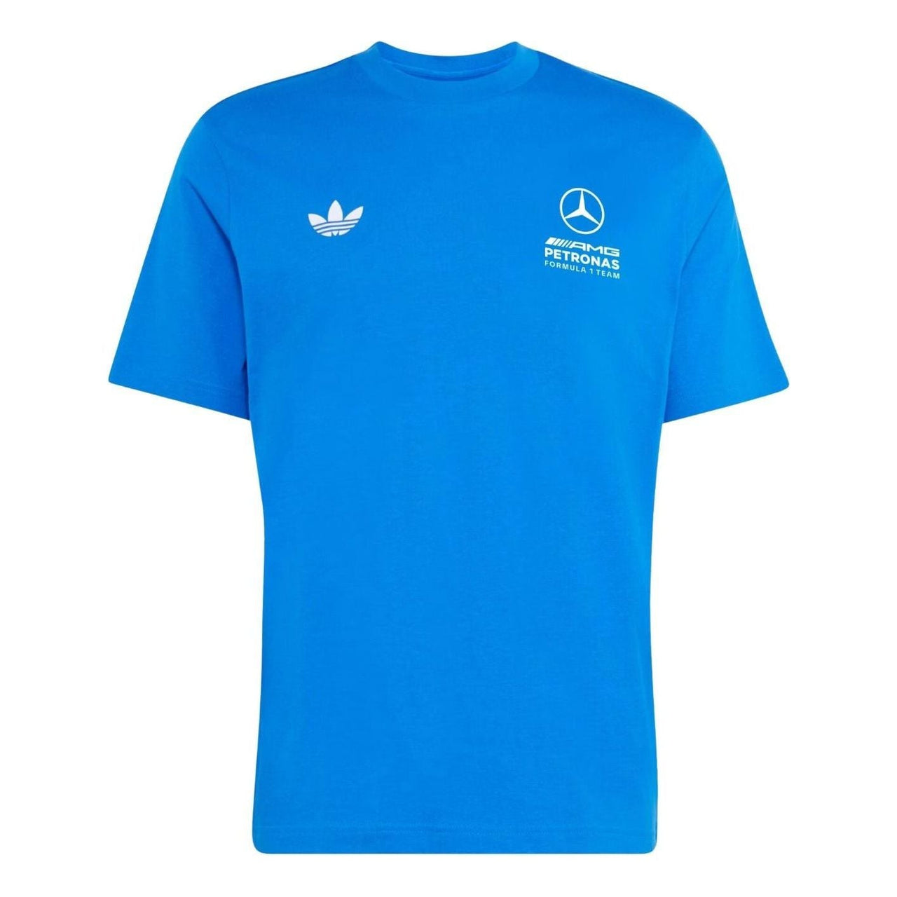 adidas x Mercedes AMG Petronas Formula 1 Team Blue Wonder T-Shirt Asia Sizing 'Blue Bird' KT5130