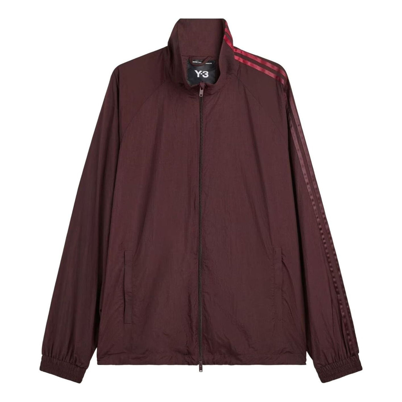 adidas x Y-3 Gradient 3 Stripes Nylon Track Jacket Asia Sizing 'Night Red' KT9765