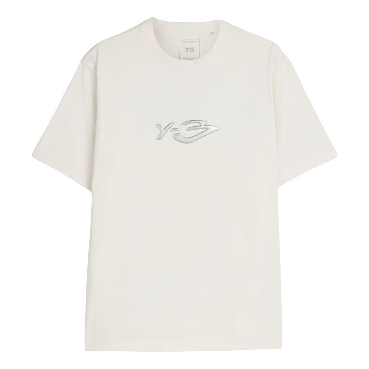 adidas x Y-3 Liquid Logo T-Shirt Asia Sizing 'Chalk White' KW8184