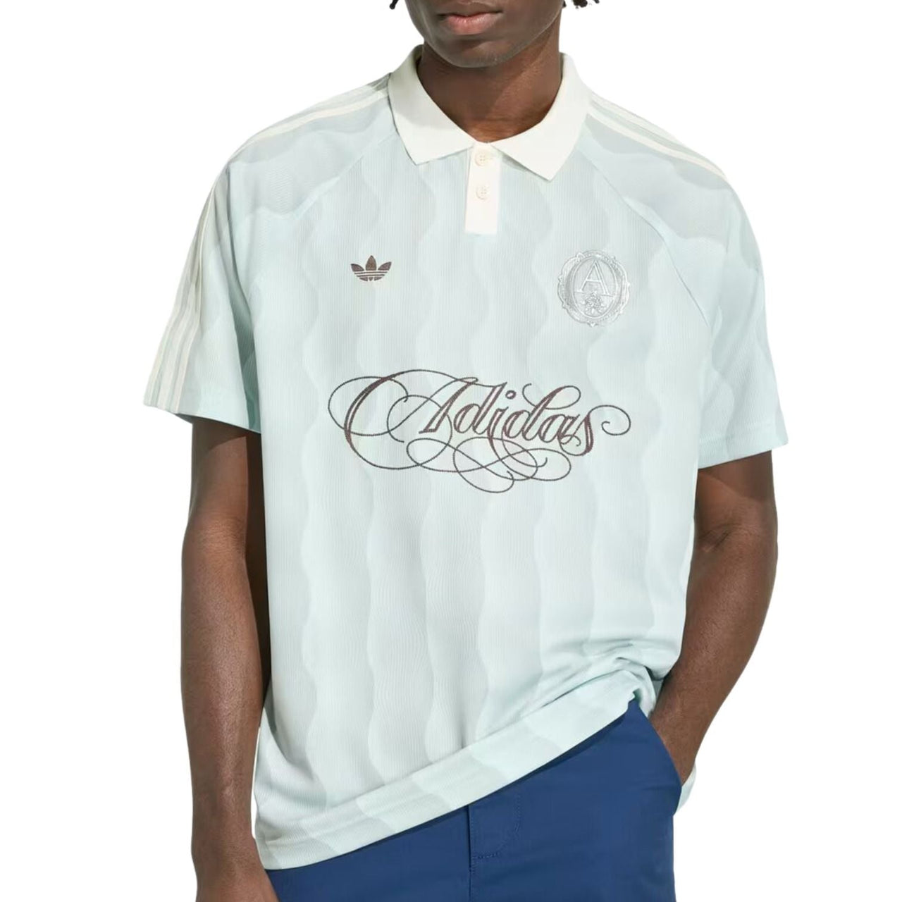 adidas Summer Jersey Asia Sizing 'Wonder Sage' KX1256