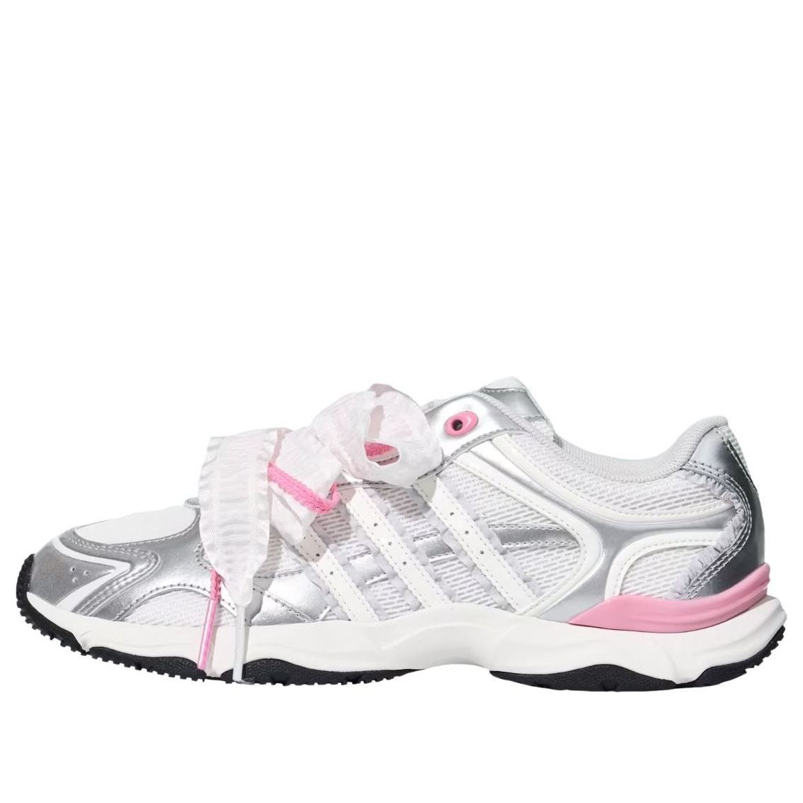 (WMNS) adidas Whisper Glide Hype Trainers 'Silver Metallic St Tropic Bloom' KZ9640