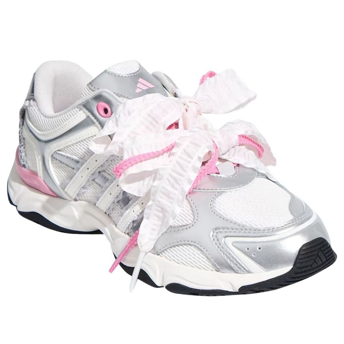 (WMNS) adidas Whisper Glide Hype Trainers 'Silver Metallic St Tropic Bloom' KZ9640