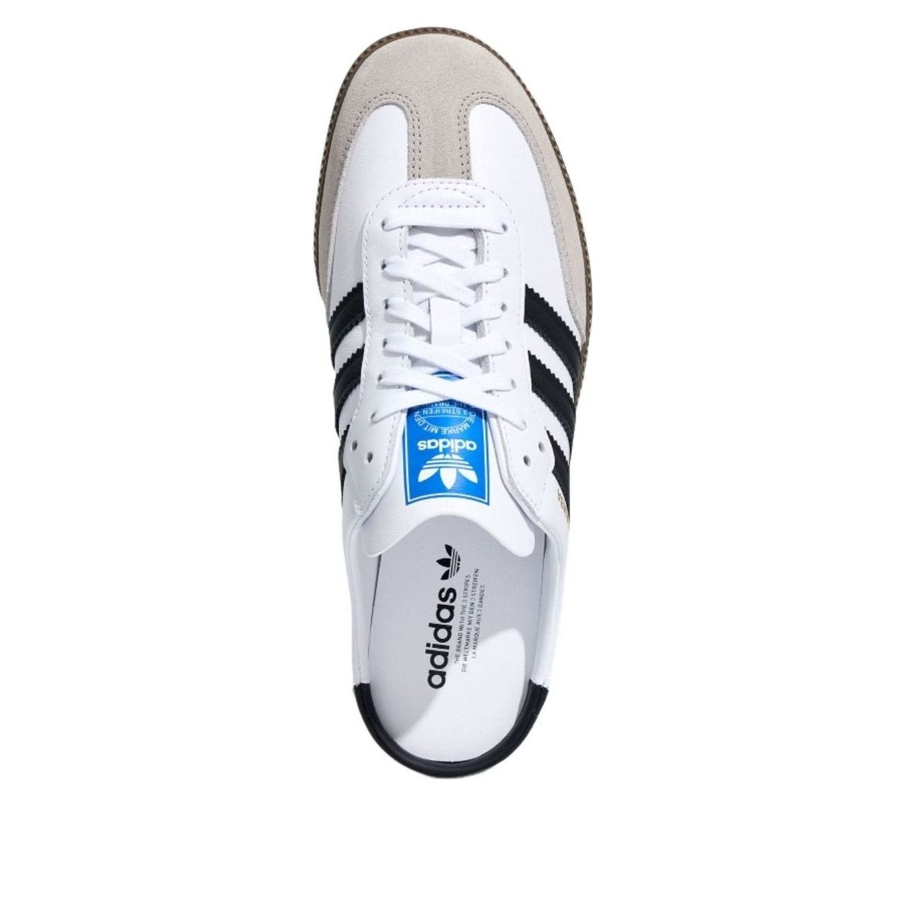 adidas Samba Mules 'White Black' LB3814