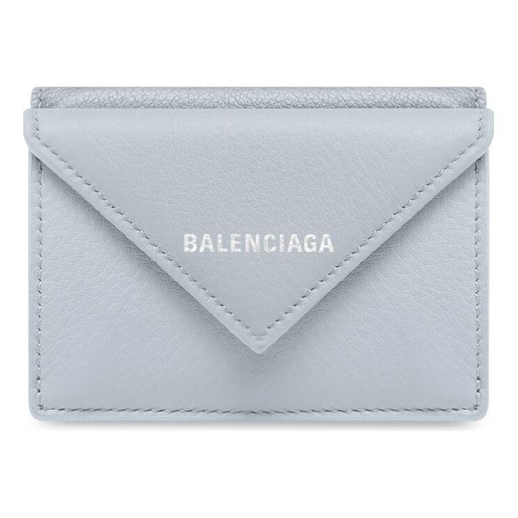 (WMNS) Balenciaga Papier Mini Wallet 'Blue' 391446DLQ0N4005