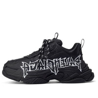 (WMNS) Balenciaga Triple S Diy Metal 'Black White' 524039W2FAY1090