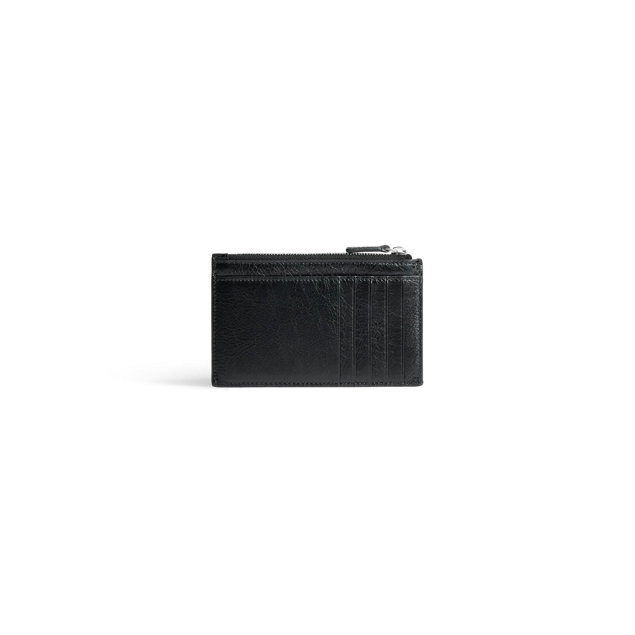 Balenciaga Cash Large Long Coin And Card Holder Diy Metal 'Black White' 6405352AAW31090