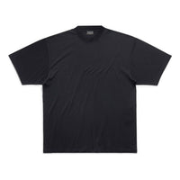 (WMNS) Balenciaga T-shirt Medium Fit 'Black Faded' 739784TOVF49034