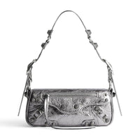 (WMNS) Balenciaga Le Cagole Xs Sling Bag Metallized 'Silver' 7716700GT3Y8103