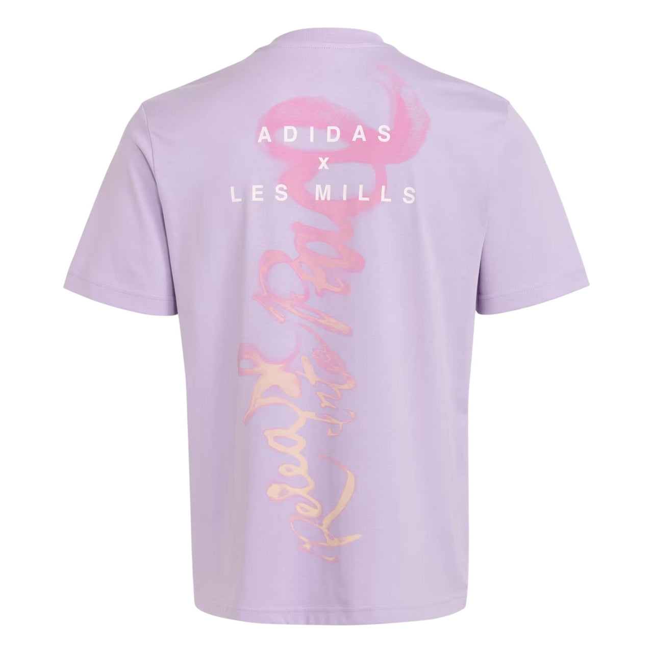adidas x Les Mills Mind Body Graphic T-Shirt 'Powder Plum' KE7822
