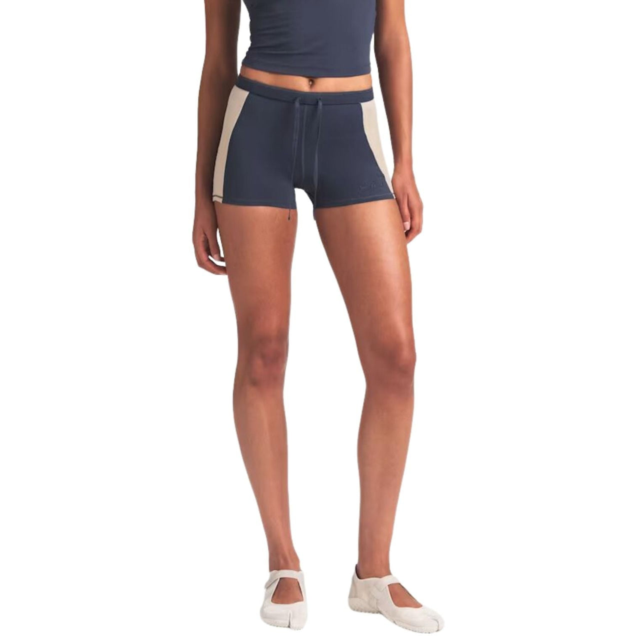 (WMNS) Nike x SKIMS Matte Shine Mix 2" Shorts 'Deep Royal Stone' SHSHO10093W-DEO