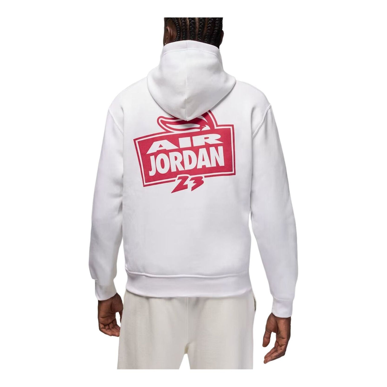 Air Jordan AJ8 Fleece Pullover Hoodie 'White' IQ6981-100