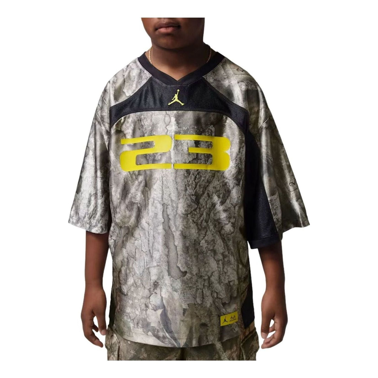 (GS) Jordan Brooklyn Realtree T-Shirt 'Swan' 95G270-WAN