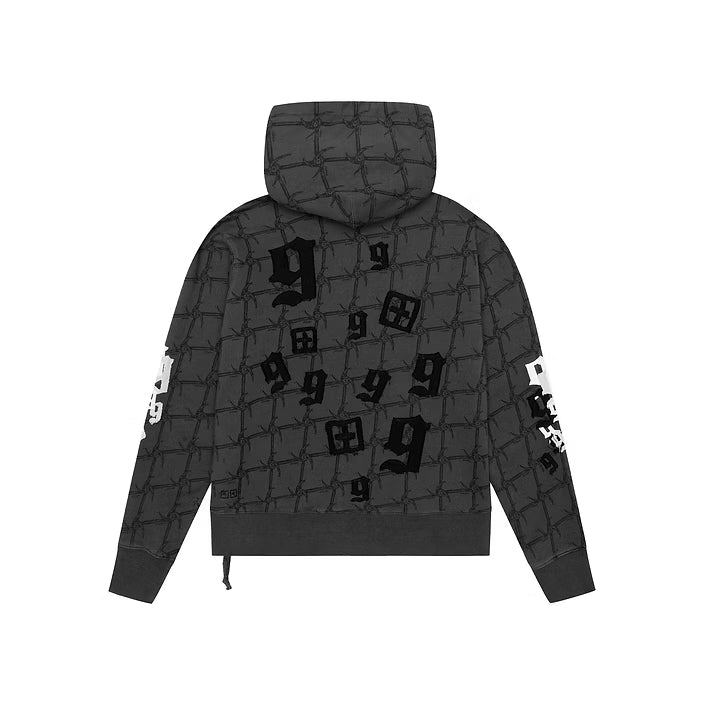 Ksubi x Juice Wrld 2.0 Zip The Kash Hoodie 'Black' MJW23FL001