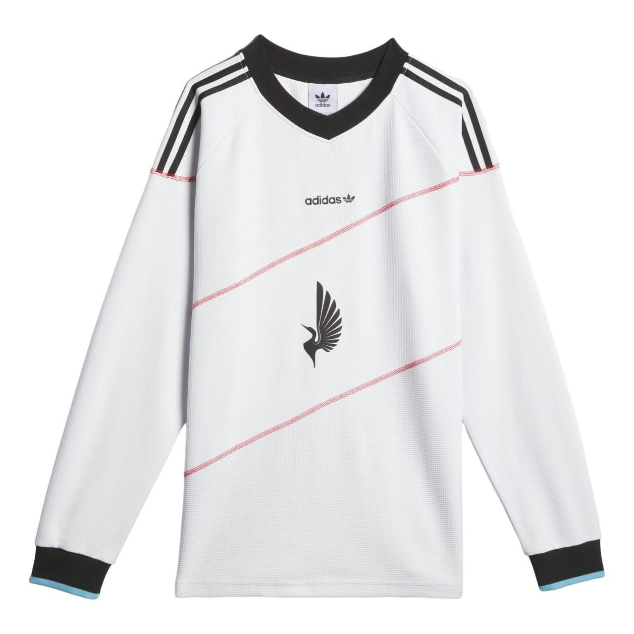 adidas MNUFC X Familia Long Sleeve Jersey Asia Sizing 'Crystal White' JF8854