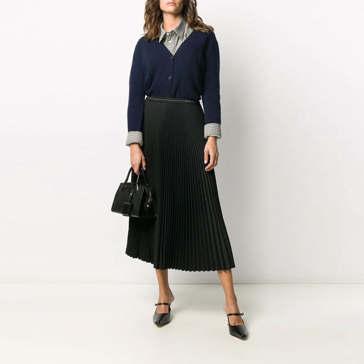 PRADA Casual Long Skirts Women's Black