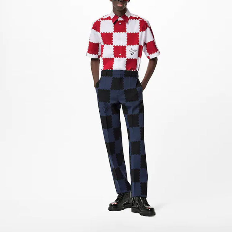 LOUIS VUITTON Cargo Pants Men Dark Blue