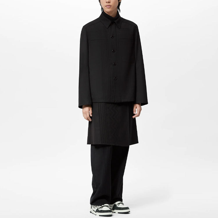 LOUIS VUITTON Jackets & Coats Men's Black