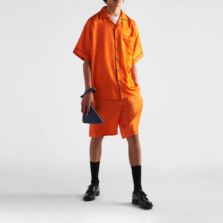 PRADA Casual Shorts Men Orange