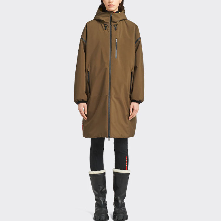 PRADA Coats Women's Brown