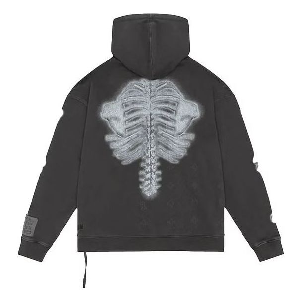 Ksubi X Trippie Redd Skeleton Biggie Hoodie 'Black' MTR24FL002