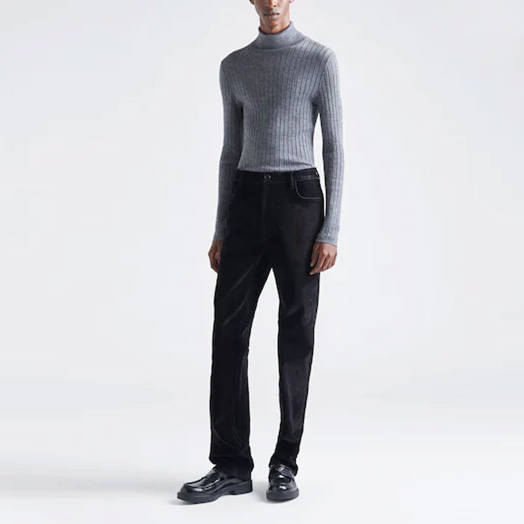 PRADA Cashmere Sweaters Men Gray
