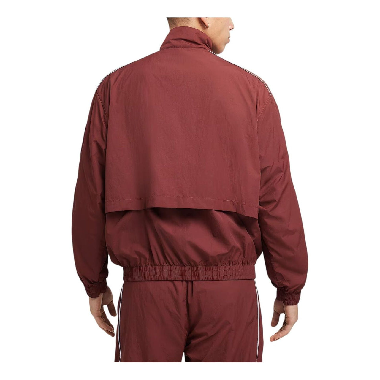 Nike Solo Swoosh Woven Track Jacket Asia Sizing 'Team Red' FB8623-677