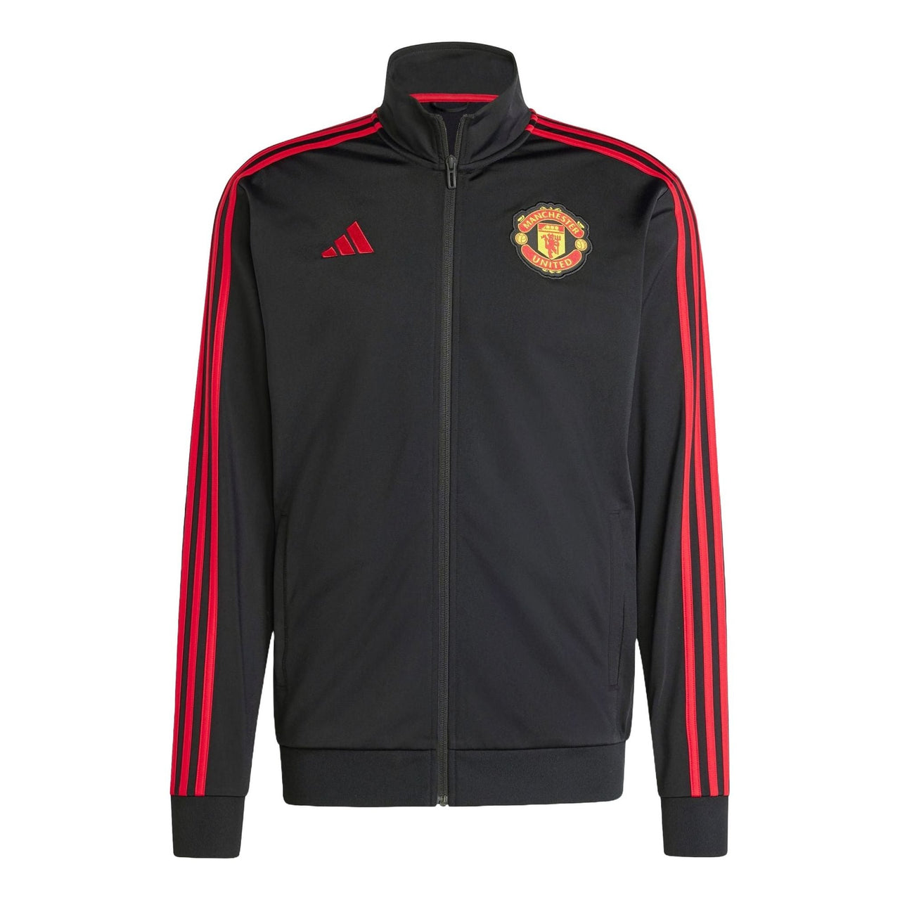 adidas Manchester United DNA Track Top Asia Sizing 'Black' IT4177