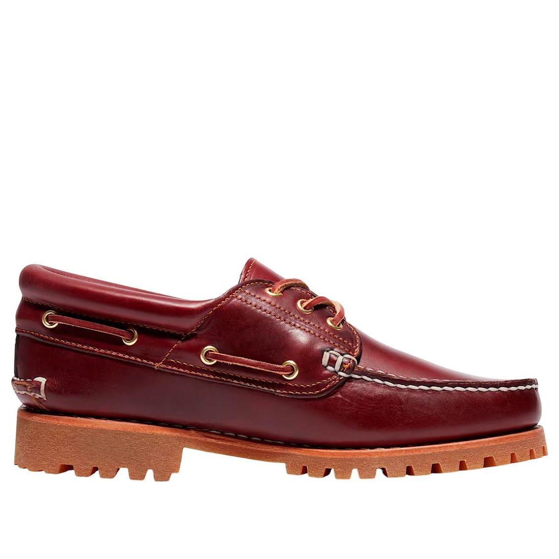 Timberland Authentic 3-Eye Boat 'Burgundy' TB050009648