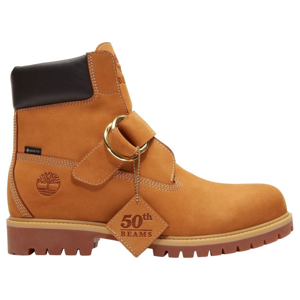 Timberland x BEAMS Buckle Boot with GORE-TEX Membrane 'Wheat Nubuck Brown' TB0A5NGSEYJ