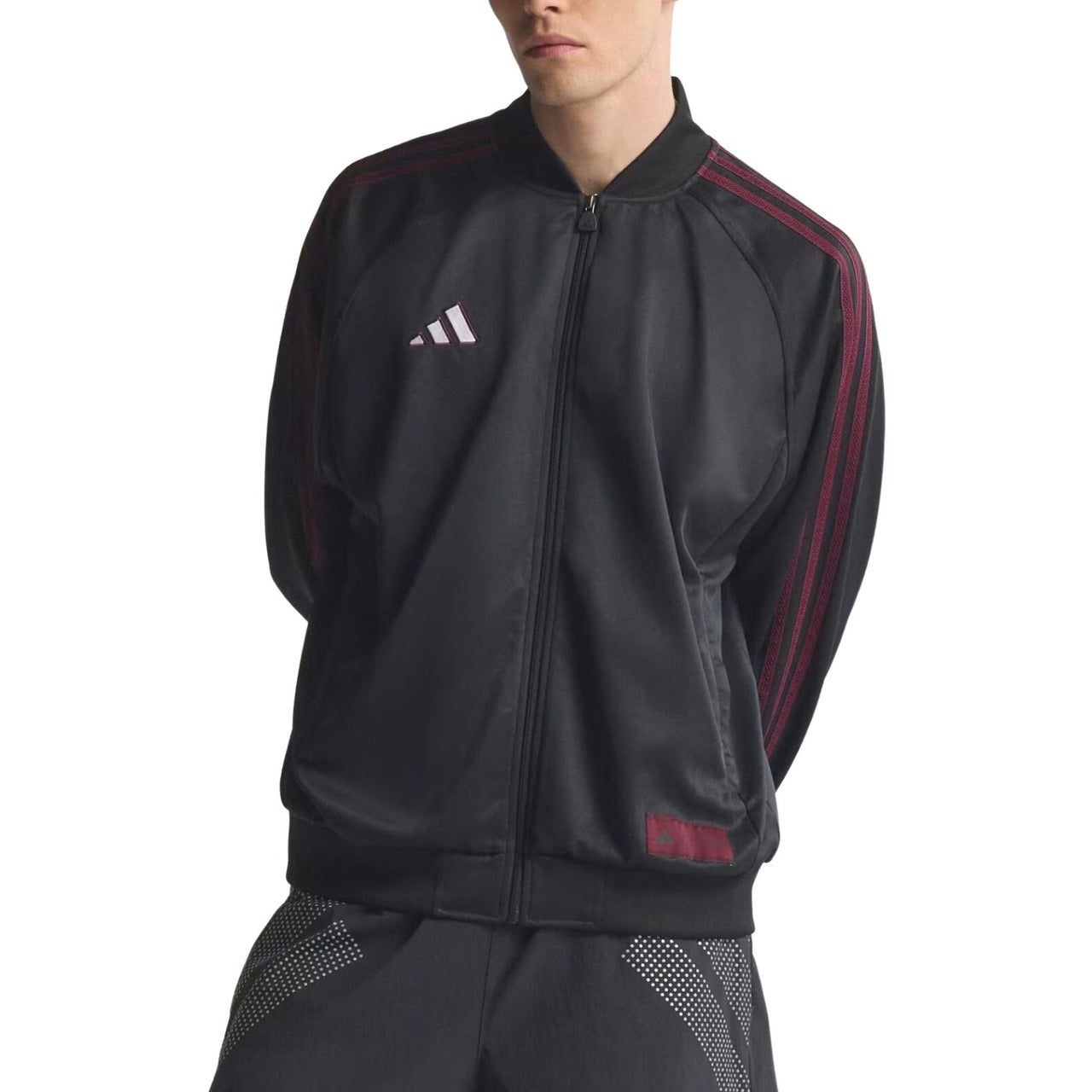 adidas x Mercedes - AMG Petronas Formula One Team Las Vegas Track Jacket 'Victory Crimson Black' KG4798
