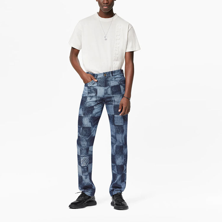 LOUIS VUITTON FW21 Pants Men's Blue