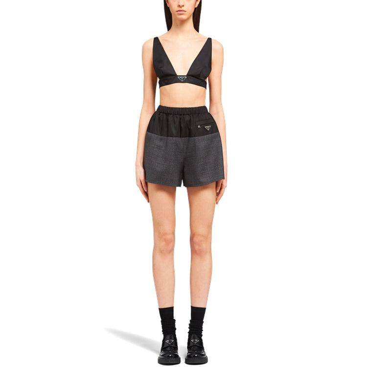 PRADA Casual Shorts Women's Gray
