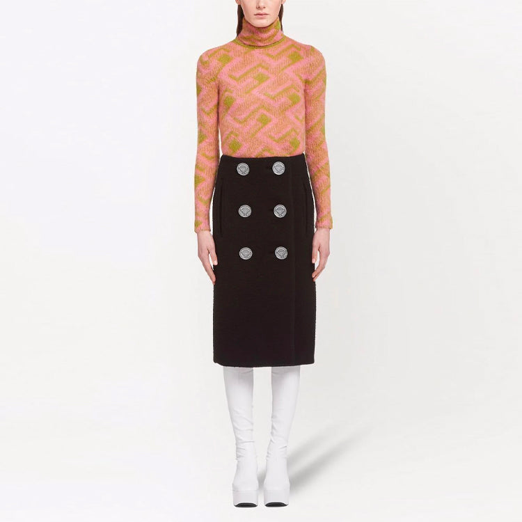 PRADA Casual Long Skirts Women's Black